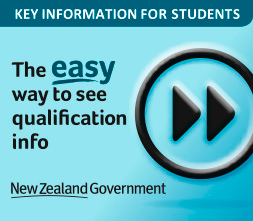 Key Information for Students button for easy access to information about this qualification