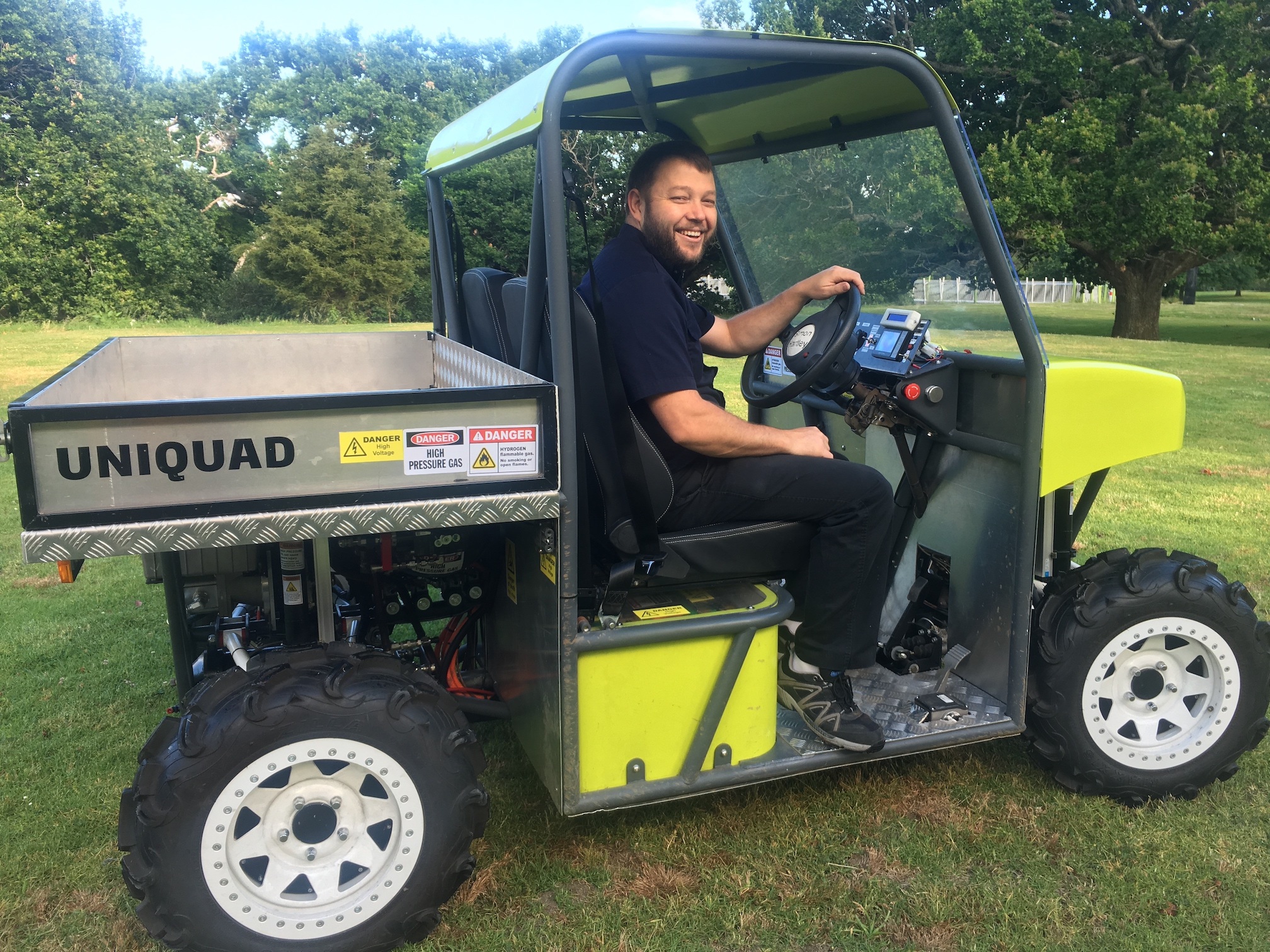 UniQuad farm safety vehicle