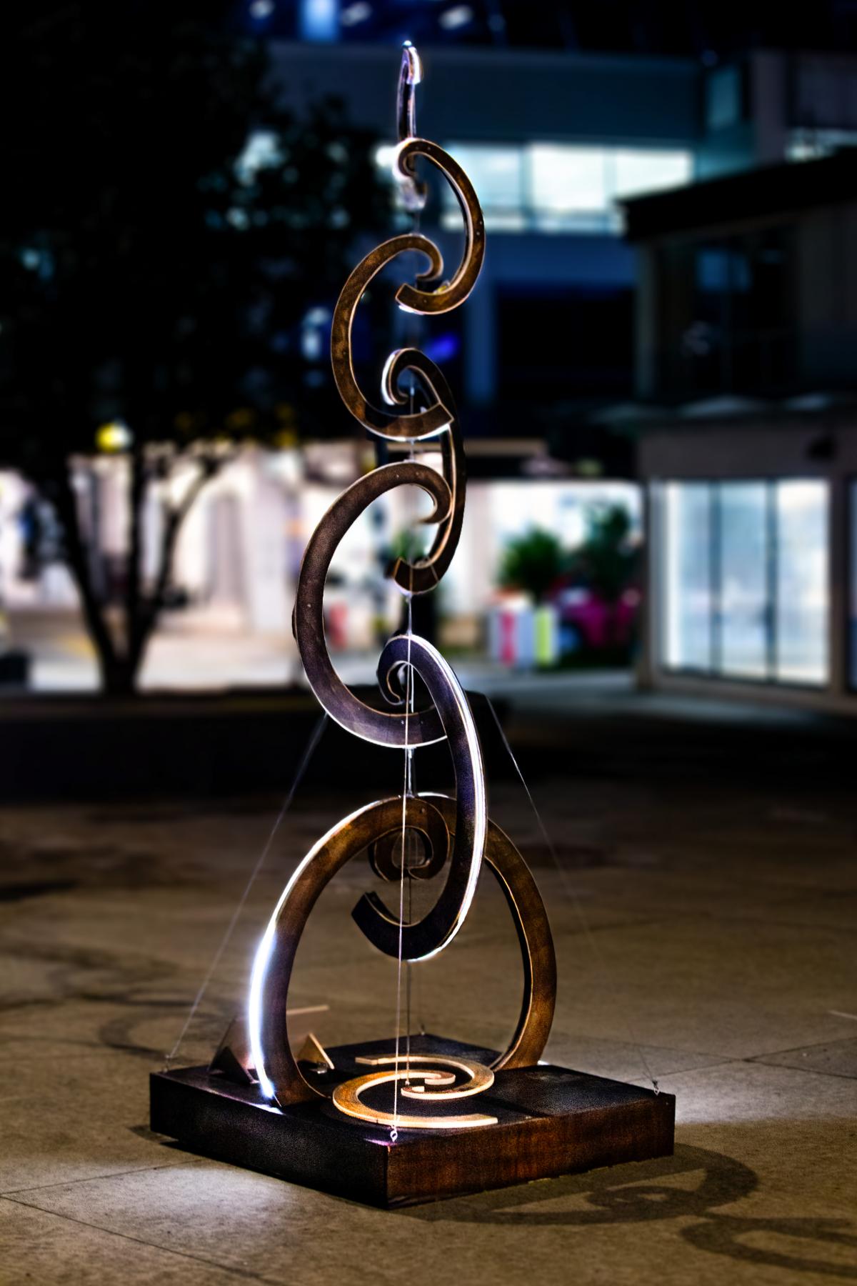 Koru sculpture