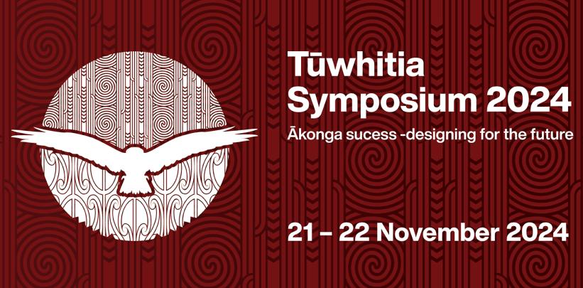 Tūwhitia Symposium 2024 banner